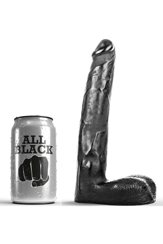 All Black Dildo 21cm